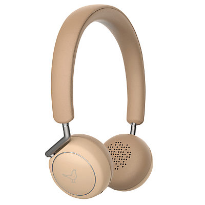 Libratone Q Adapt Noise Cancelling Wireless Bluetooth On Ear Headphones with Mic/Remote Elegant Nude